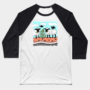 Funny Sheep Baseball T-Shirt